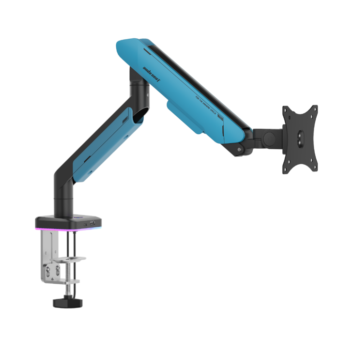 Настільне кріплення для монітора Anda Seat Stealth Pro II RGB 17’’-42’’ Blue