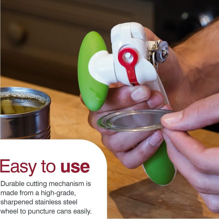 Відкривачка для консервів Zyliss Lock N Lift зелена (нова)