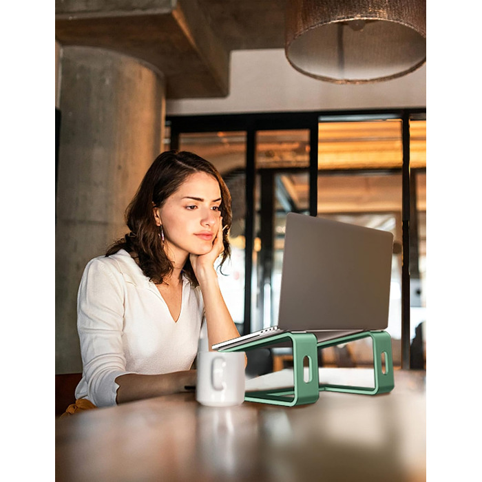 Підставка для ноутбука Soundance, алюміній, ергономічна, для моніторів 10-15.6 дюймів