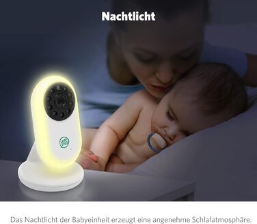 Радіоняня LeapFrog LF2423 з камерою, відеодисплей 2.8