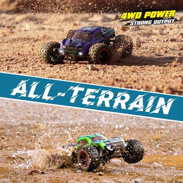 Радіокерований позашляховик HBX 1:14 4WD 39 км/год, RC монстр-трак, водонепроникний, для дітей та дорослих