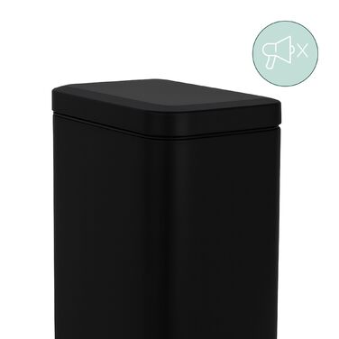 Відро для сміття Relaxdays 5 л з м'яким закриттям