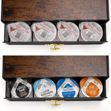 Тримач для капсул Tassimo (64 шт.) - металевий органайзер для капсул кави, стійка-органайзер