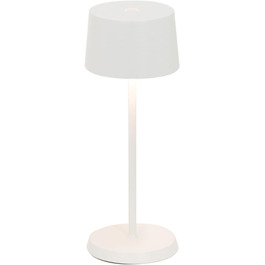 Zafferano Olivia Micro - Бездротова LED-лампа, 2200-3000K, регулювання яскравості, для дому та вулиці, 20 см, білий колір