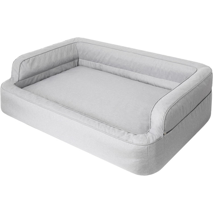 Ліжко для собак PillowPrim XL 96x62 см, знімний чохол, кошик для собак, ліжко для кішок, диван для собаки, ясен