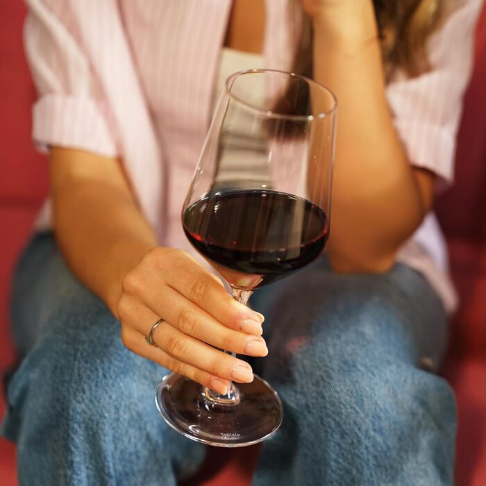 Бокали для червоного вина Stölzle Lausitz Revolution 6 шт, 490 мл - Кришталеві келихи для вина, міцні, для максимальної ароматизації