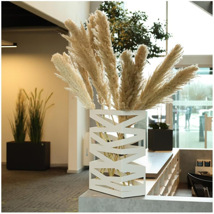 Підставка для парасоль підставка 'Maxi' з металу з піддоном для збору води та гачками - Економія місця 34x14x46 см - Елегантний чорний колір - Ідеальна для декорування входу та коридору