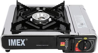 Набір для кемпінгу IMEX Camping GASKOCHER з кейсом та 4 газовими балончиками JY-500A