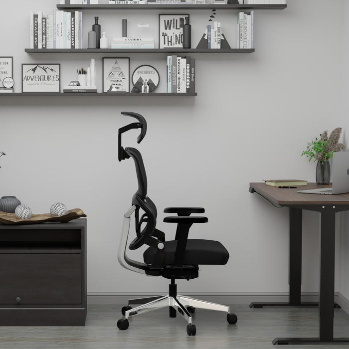 Крісло Mealux Q3 Air Fabric Black (арт. HF-Q3 F/B)