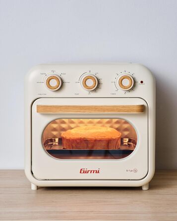 Фритюрниця Girmi FG28 Ecofrit 14L з функцією мультиварки, 1300W, 14 літрів, з підсвічуванням, 5 програм, рецепти в комплекті