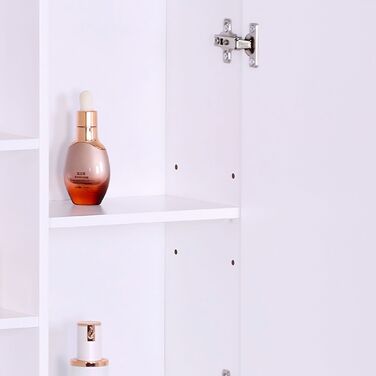 Дзеркальна шафа Relaxdays з 8 полицями