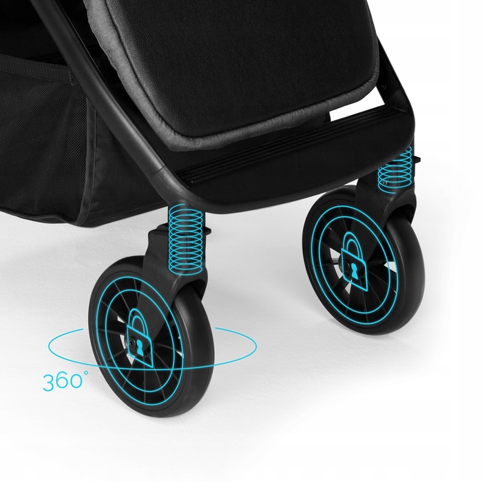 Спортивний візок Kidnort Isbjörn 2024, сірий