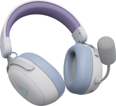 Бездротова ігрова гарнітура Ajazz AHM08 MAX Purple White Blue (AHM08-MAX-PWB)
