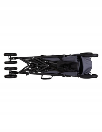 Прогулянкова коляска MoMi AKIRA, сіра, 6,70 кг, з дощовиком та москітною сіткою