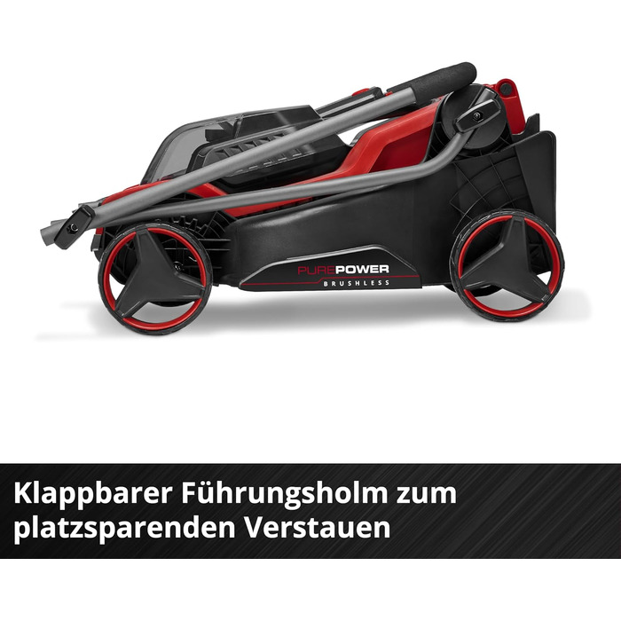 Акумуляторний газонокосарка Einhell City GE-CM 18/30 Li-Solo (18 В, 30 см, Brushless, 25 л, 30-70 мм)