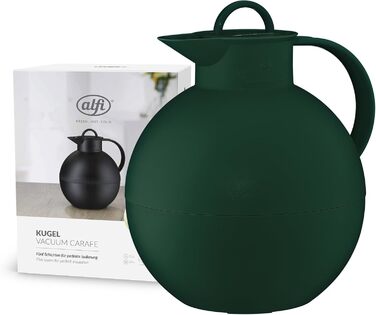 Термос Alfi Kugel 0.94л Smoke Pine Green: дизайнерський термос з нержавіючої сталі, BPA-free