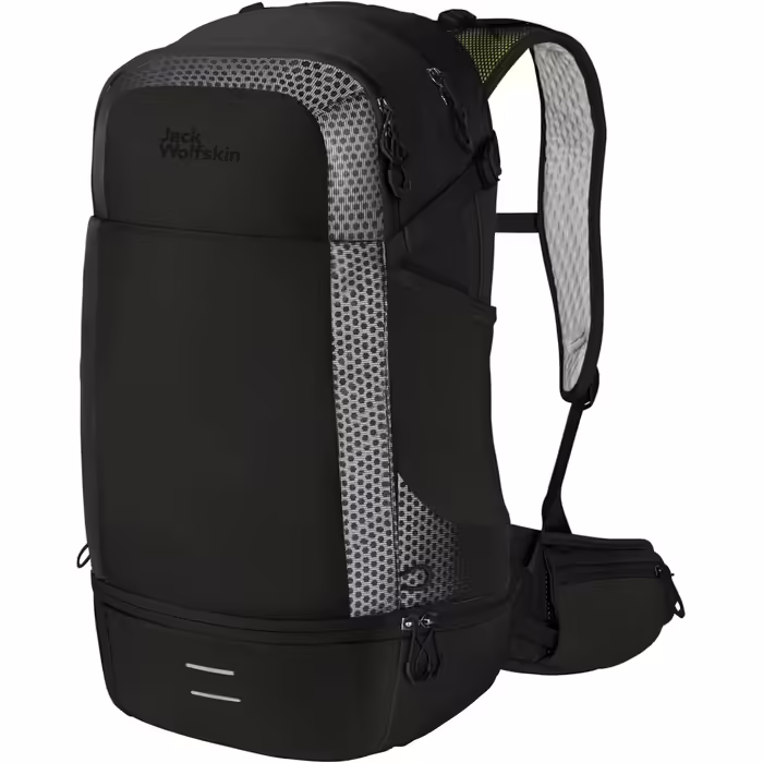 Рюкзак для велосипедистів Jack Wolfskin Moab Jam Pro 30.5, унісекс, чорний, універсальний розмір
