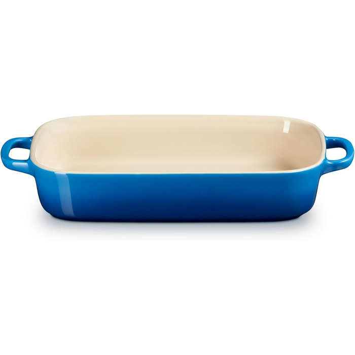 Форма для запікання Le Creuset прямокутна зі скляною кришкою, 3 л, вишневий (Марсель)