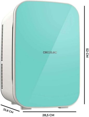 Холодильник Cecotec Bolero MiniCooling 25L: 12V/220V, для авто та кемперів, охолодження/нагрівання, 25л, Bahamas Mint