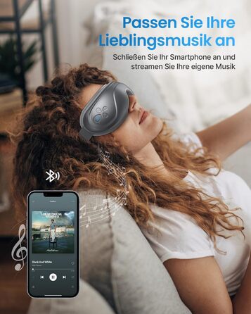 RENPHO Eyeris 2 - Масажер для очей з підігрівом та вібрацією, для розслаблення, догляду за очима, зменшення напруги, сухих очей, покращення сну