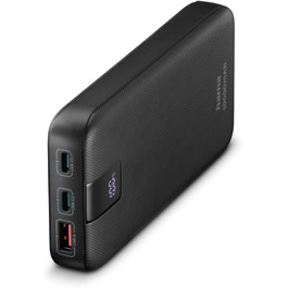 МАгод, 2 шт. USB-C, USB-A, швидка зарядка, портативний зарядний пристрій, антрацит, 20, 10000