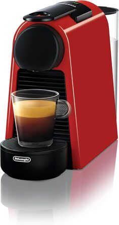 Кавомашина Nespresso DeLonghi Essenza Mini EN85.R червона