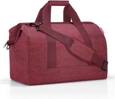 Сумка-органайзер Reisenthel Allrounder L Twist Maroon – універсальна для подорожей, роботи та відпочинку