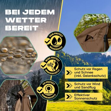 Преміум душова кабіна LUMALAND | Намет для туалету для внутрішнього та зовнішнього використання | Мобільний переодягальний та складний намет | Намет для фотографії тварин | Ідеально для кемпінгу, фестивалів та риболовлі | Водостійкий та вітростійкий, кори