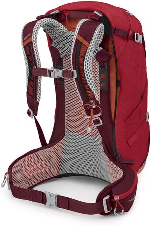 Рюкзак для походів Osprey Stratos 34 для чоловіків (Stratos 34 Poinsettia Red O/S)