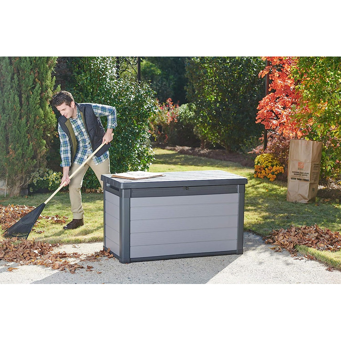 Ящик для подушок Keter Ondis24 Premier Box XL, садові меблі, водонепроникний (380л)