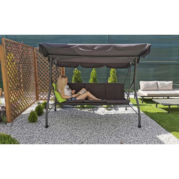 Садова підвісна гойдалка Kontrast, 49 x 176 см