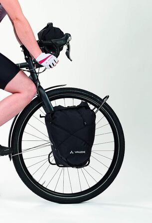 Передні кофри Aqua Front Light, надлегкі передні кофри для їзди на велосипеді, чорні, один розмір, 129510100 (один розмір, чорний)