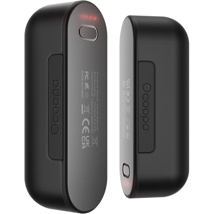 Електричний грієчка OCOOPA MagTwins UT2s, 10000 mAh, 4 режими нагріву, USB Power Bank, 2 шт.