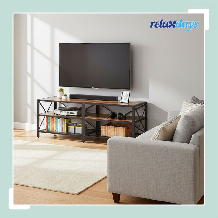 Тумба під телевізор Relaxdays з 4 відділеннями