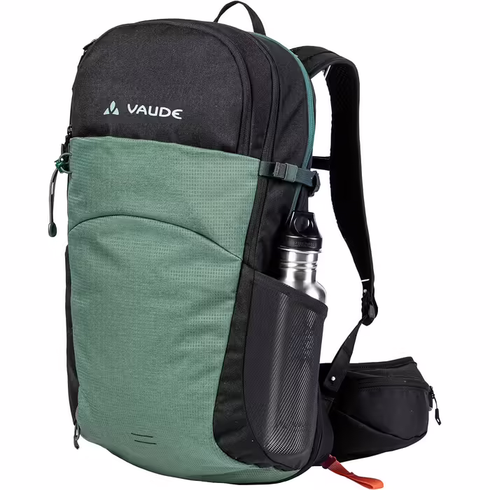 Рюкзак VAUDE Wizard 24+4 літри унісекс, чорний/зелений, для туризму та міста