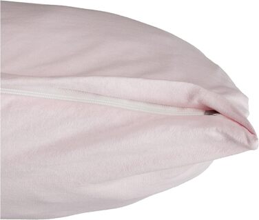 Наволочка з трикотажу Mako / 40 x 60 см, ніжно-рожева, 034-174
