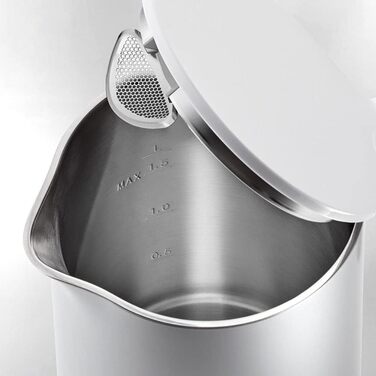 Електричний чайник ZWILLING Enfinigy Pro з регулюванням температури, фільтром від накипу, функцією підтримання тепла, бездротовий, 1850 Вт, 1,5 л, сріблястий (Рожевий Enfinigy)