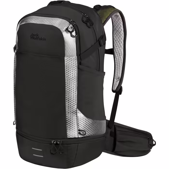 Рюкзак для велосипедистів Jack Wolfskin Moab Jam Pro 30.5, унісекс, чорний, універсальний розмір