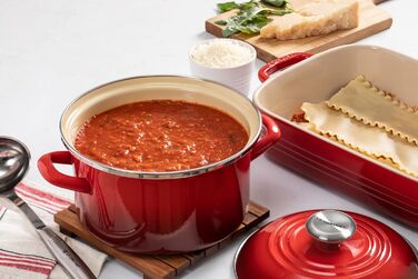 Le Creuset Супниця емальована на сталі, 3.8 л, колір 'Морська сіль'