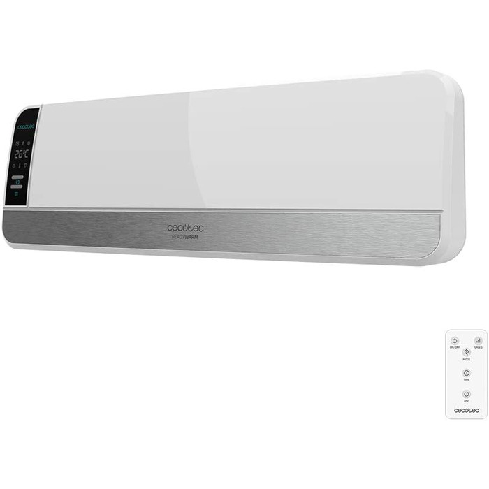 Керамічний обігрівач Cecotec Ready Warm 5350 Power Box Ceramic Connected: 2000 Вт, LED-дисплей, Wi-Fi, пульт, 3 режими, гойдання, IP22, безпека