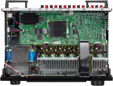AV-ресівер Denon AVR-X1800H 7.2-канальний, Hi-Fi підсилювач із Dolby Atmos, DTS:X, 8K HDMI, Bluetooth, Wi-Fi, AirPlay 2, HEOS, Alexa, 6 HDMI входів, 1 вихід