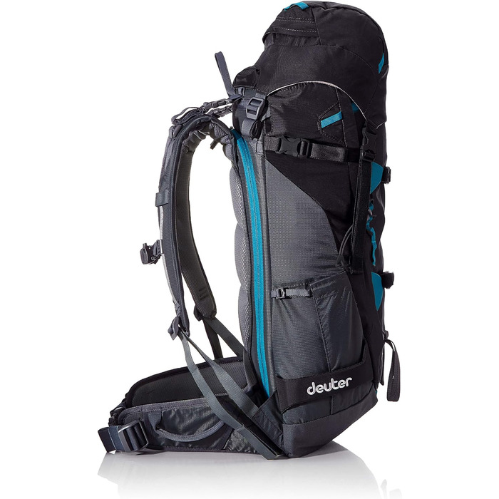 Рюкзак deuter Unisex Rise 34 (1 упаковка) (72 x 28 x 33 см, 348 л, чорно-графітовий)