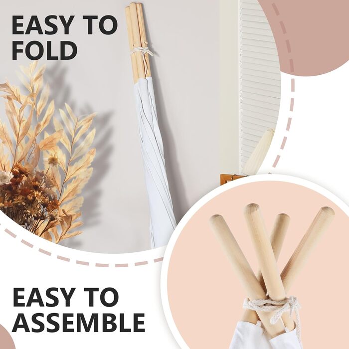 Дитячий намет-халатка Tipi для гри в приміщенні та на вулиці. Ігровий намет-халатка для хлопчиків та дівчаток з сумкою для зберігання, ігровий будиночок з вікнами. Чудовий подарунок! (Сірий)