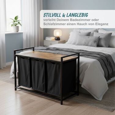 Організатор для білизни Relaxdays з 3 відділеннями та полицею