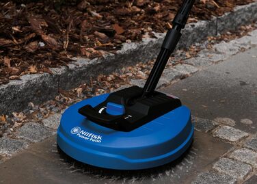 Мийка високого тиску Nilfisk E 145 Bar з пінотворечем, насадкою для очищення поверхонь, щіткою та набором для прочищення труб (2100 Вт) (E145.4 + Power Patio)