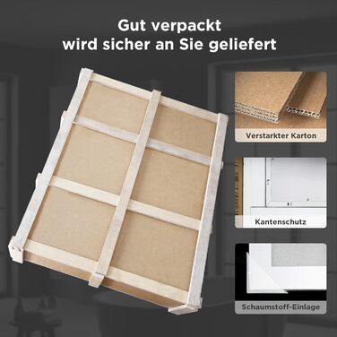 Дзеркало у ванну кімнату з підсвічуванням 50x70 см, сенсорне керування, протитуманне покриття, 3 кольори світла, регулювання яскравості, пам'ять налаштувань, матове покриття, прямокутна форма