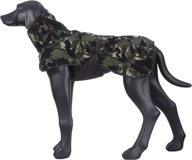 Куртка з ворсом Rukka Pets Comfy для собак, темно-зелена, розмір 30