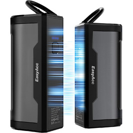 EasyAcc Портативний акумуляторний гріти руки чорного кольору - великий (сірий)