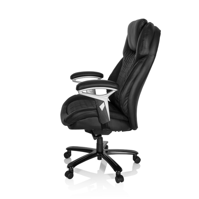 Крісло для керівника XXL PULLMANN I Leather Black HJH OFFICE