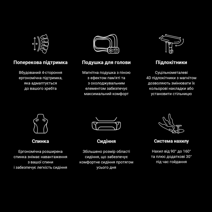 Крісло ігрове Anda Seat Kaiser 3 Grey Fabric Size L